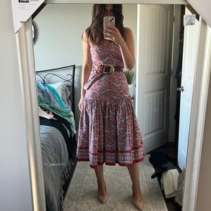 Veronica Beard Sweetheart Strapless Corset Dress